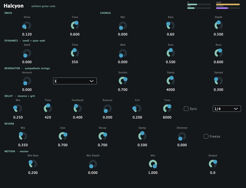 Halcyon interface